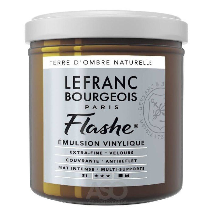 L&B Flashe Vinyl Colour 125ml - Burnt Umber