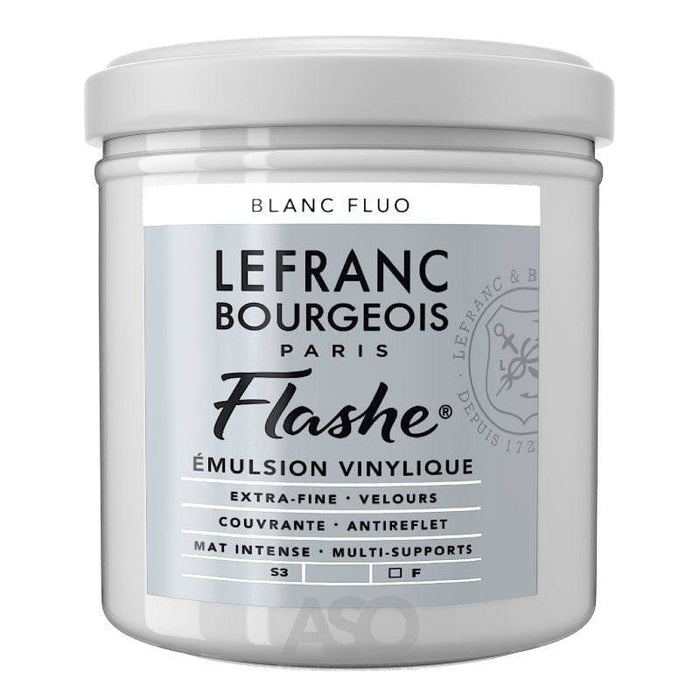 L&B Flashe Vinyl Colour 125ml - Fluorescent White