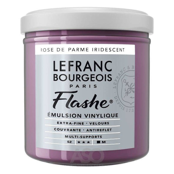 L&B Flashe Vinyl Colour 125ml - Iridescent Parma Pink