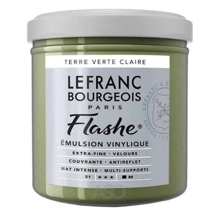 L&B Flashe Vinyl Colour 125ml - Light Terre Verte