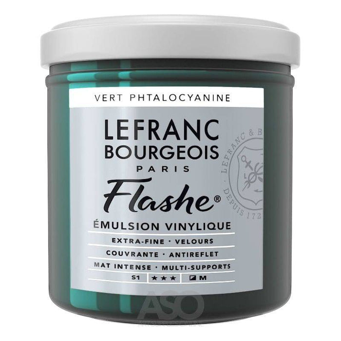 L&B Flashe Vinyl Colour 125ml - Phthalocyanine Green