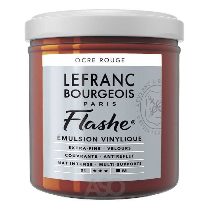 L&B Flashe Vinyl Colour 125ml - Red Ochre