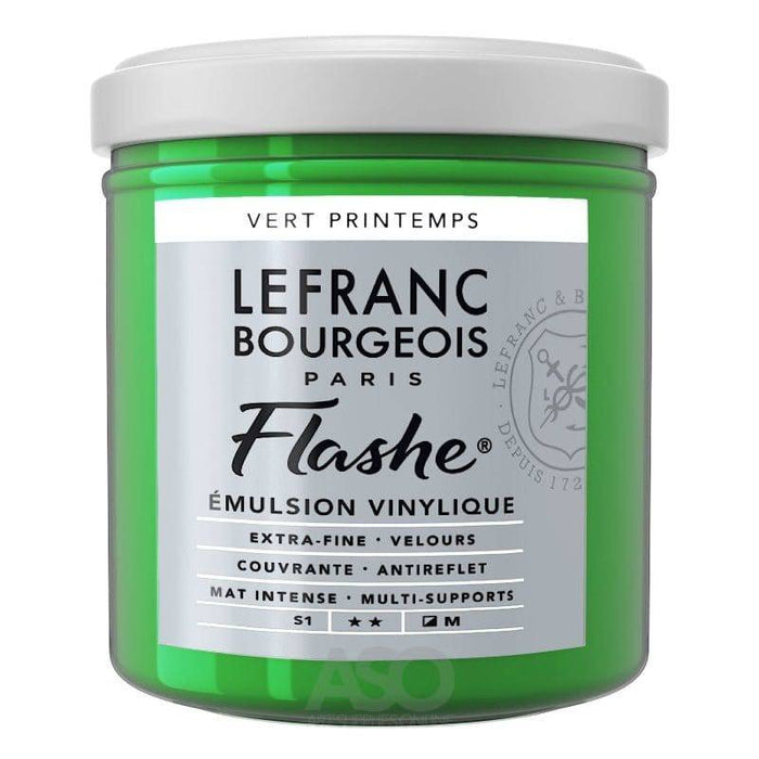 L&B Flashe Vinyl Colour 125ml - Spring Green