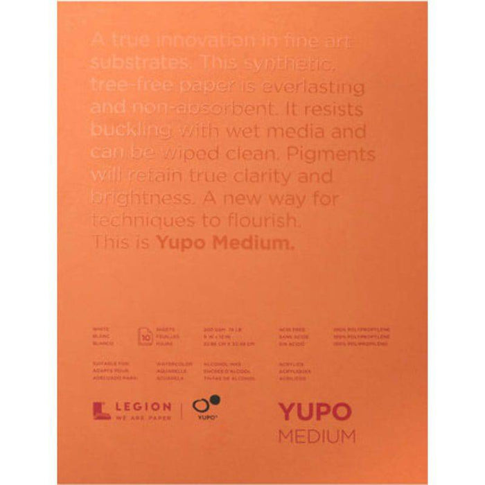 Legion Yupo Medium 200gsm (10 Sheets Pack 8.3x11.7 inches)