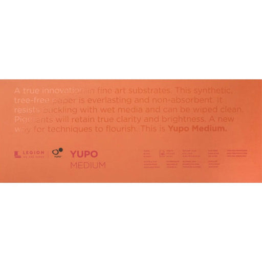 Legion Yupo Medium 200gsm Pad (10 Sheets 6x15 inches) - The Sydney Art Store