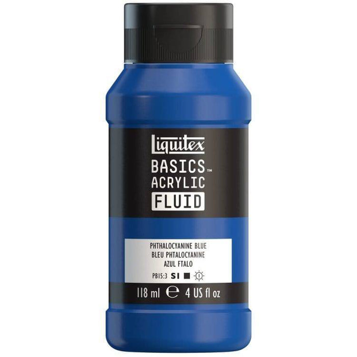 LQX Basics Acr Fluid 118ml Phthalo Blue