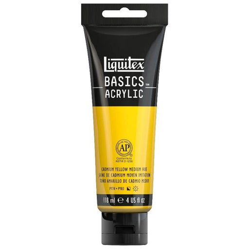 LIQUITEX BASICS LIQUITEX Liquitex Basics Cadmium Yellow Medium Hue