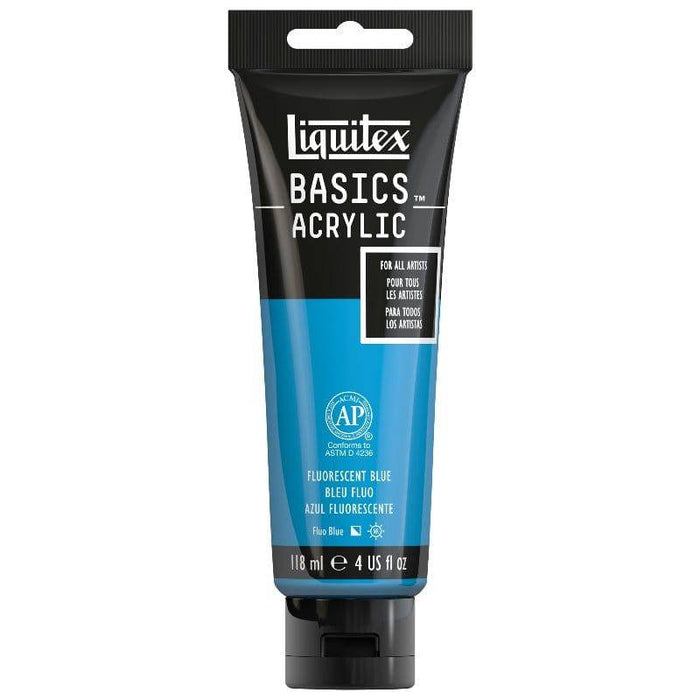 LIQUITEX BASICS LIQUITEX Liquitex Basics Fluro Blue 118ml