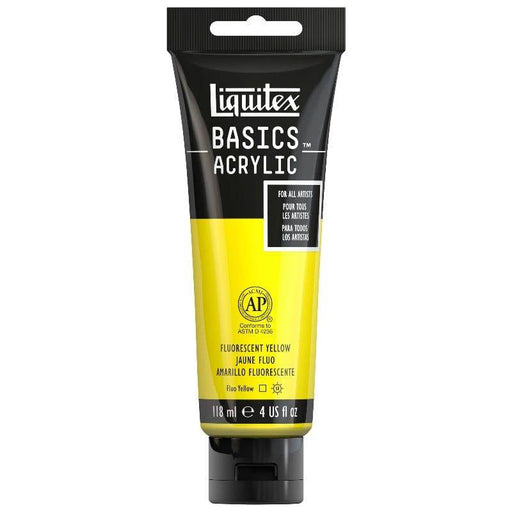 LIQUITEX BASICS LIQUITEX Liquitex Basics Fluro Yellow 118ml