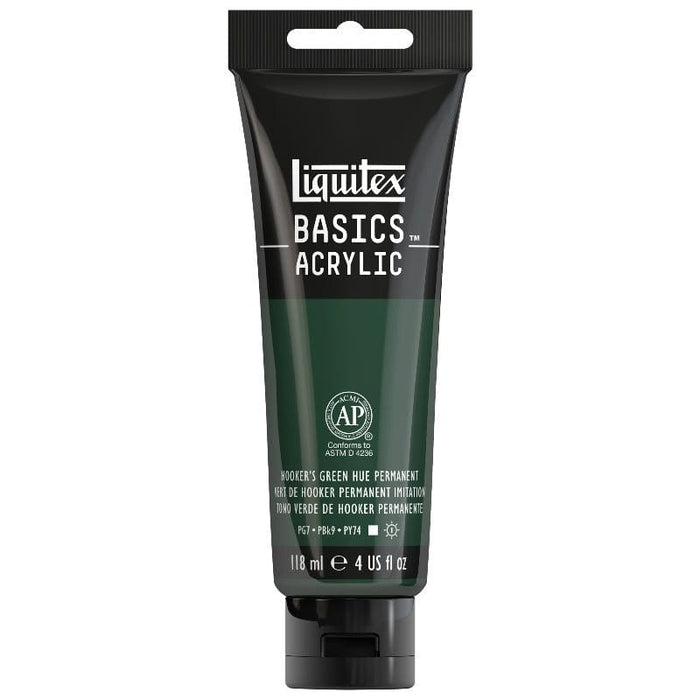 LIQUITEX BASICS LIQUITEX Liquitex Basics Hooker's Green Hue Permanent