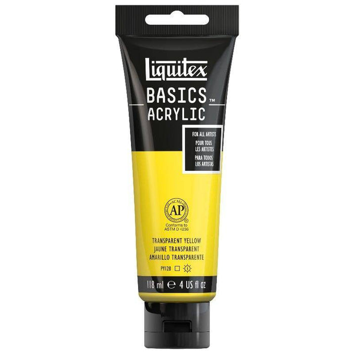 Liquitex Basics Transparent Yellow 118ml