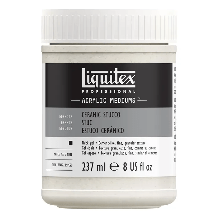 LIQUITEX MEDIUMS LIQUITEX Liquitex Ceramic Stucco Textured Effects Medium 237ml