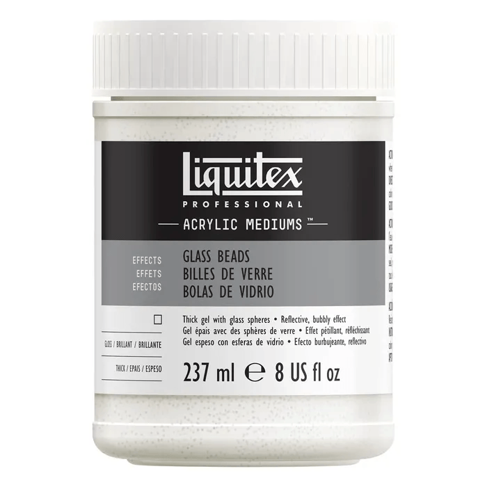 LIQUITEX MEDIUMS LIQUITEX Liquitex Glass Beads Textured Effects Medium 237ml