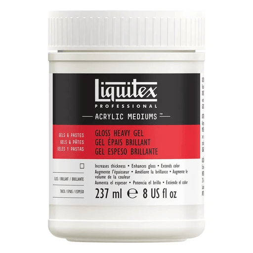 LIQUITEX MEDIUMS LIQUITEX 237ml Liquitex Gloss Heavy Gel Medium