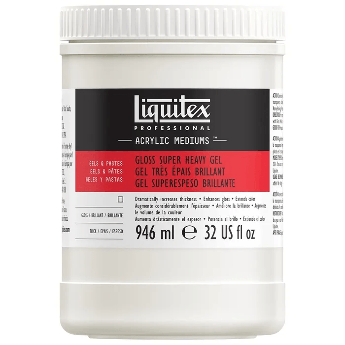 LIQUITEX MEDIUMS LIQUITEX 946ml Liquitex Gloss Super Heavy Gel