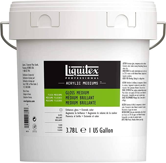 LIQUITEX VARNISHES LIQUITEX Liquitex Gloss Varnish 3.78 Litre