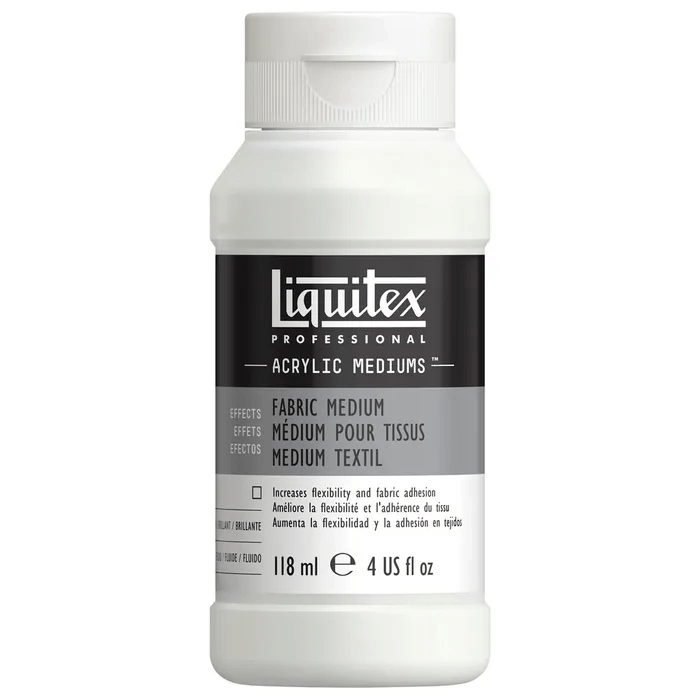 Liquitex Fabric Fluid Effects Medium 118ml