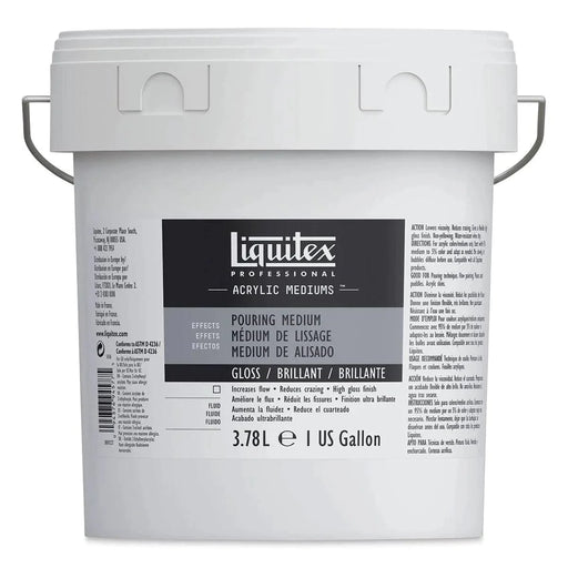 LIQUITEX MEDIUMS LIQUITEX 3.78 Litre Liquitex Pouring Medium Gloss