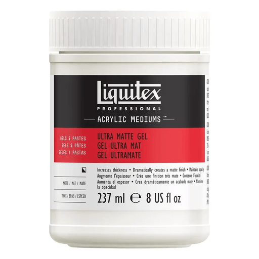 LIQUITEX MEDIUMS LIQUITEX Liquitex Ultra Matte Gel Medium 237ml