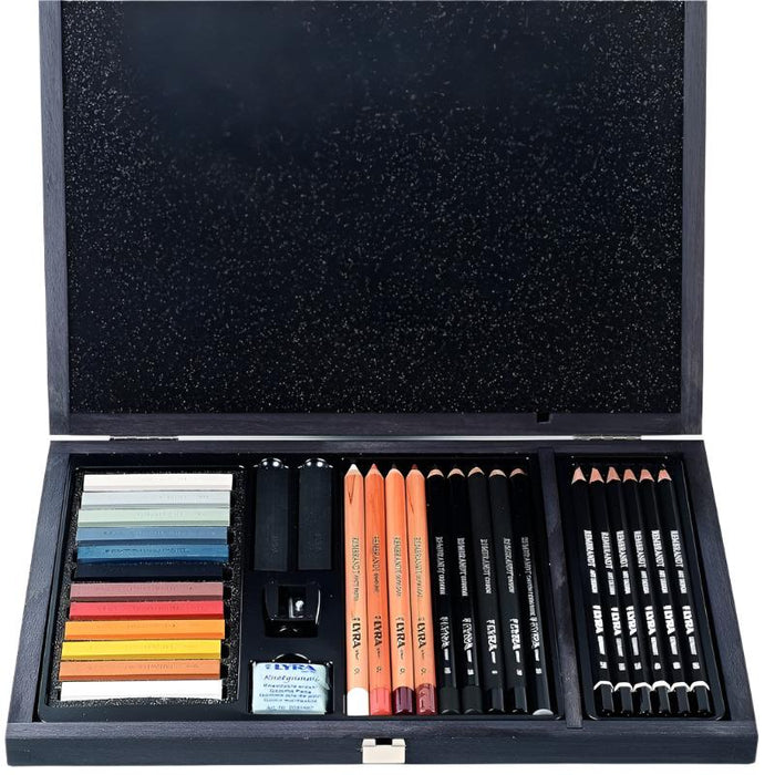 LYRA Lyra Rembrandt Drawing Set 31 pcs in Wooden Box