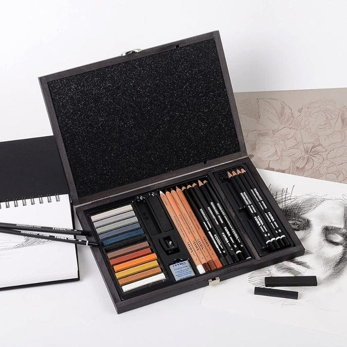 LYRA Lyra Rembrandt Drawing Set 31 pcs in Wooden Box