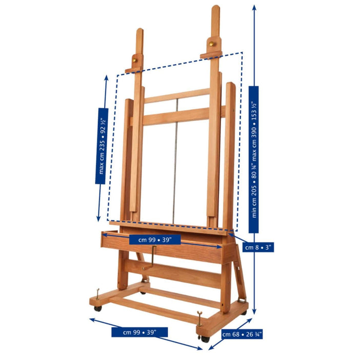 M02 Mabef Studio Easel