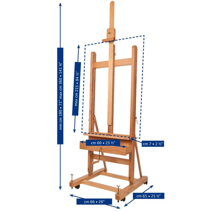 M05 Mabef Studio Easel