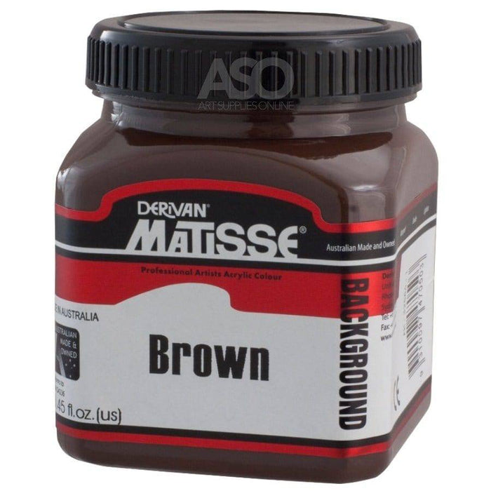 MATISSE BACKGROUND MATISSE 250ml Matisse Background Acrylics Brown