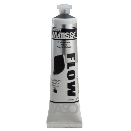 MATISSE FLOW MATISSE 75ml Matisse FLOW Carbon Black