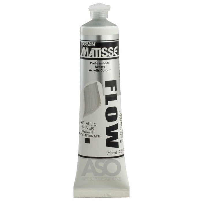 Matisse FLOW Metallic Silver - The Sydney Art Store