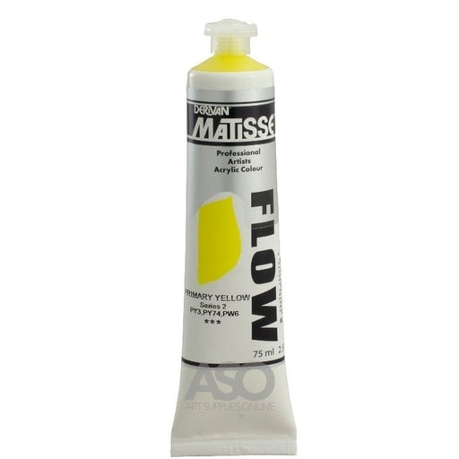 MATISSE FLOW MATISSE 75ml Matisse FLOW Primary Yellow