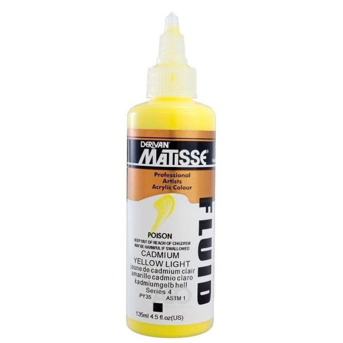 Matisse Fluid 135ml Cadmium Yellow Light