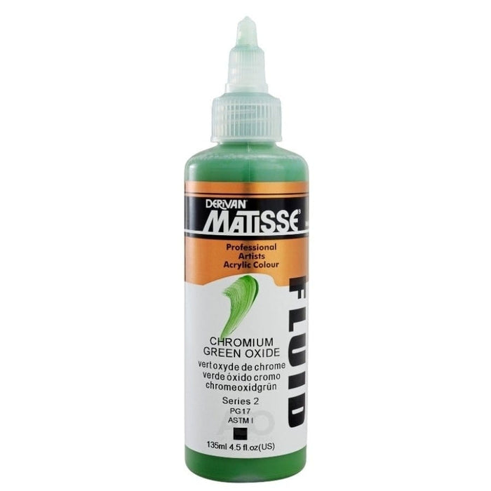 Matisse Fluid 135ml Chrome Green Oxide - The Sydney Art Store