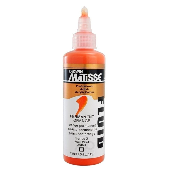 Matisse Fluid 135ml Permanent Orange