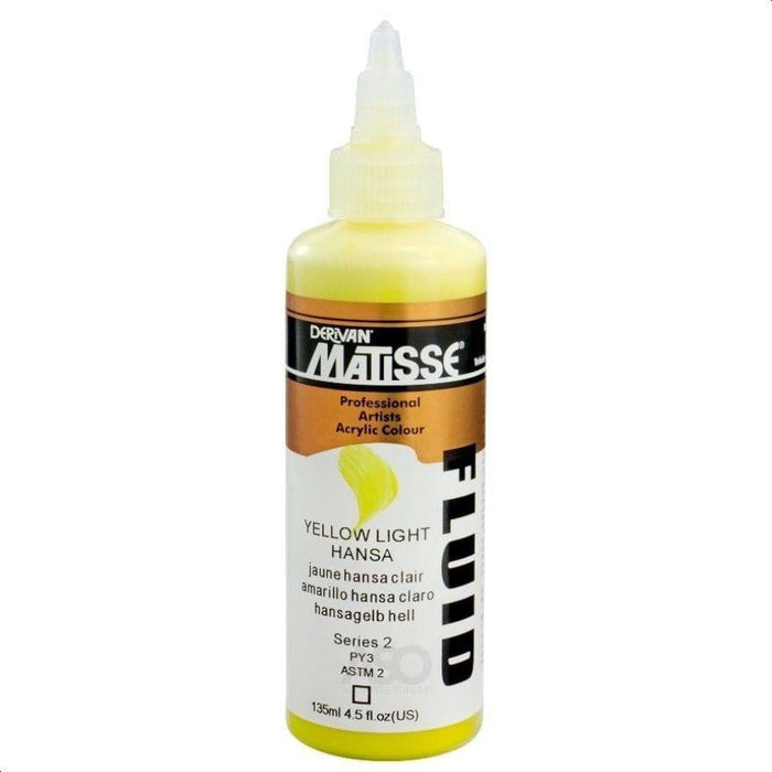 Matisse Fluid 135ml Yellow Light Hansa