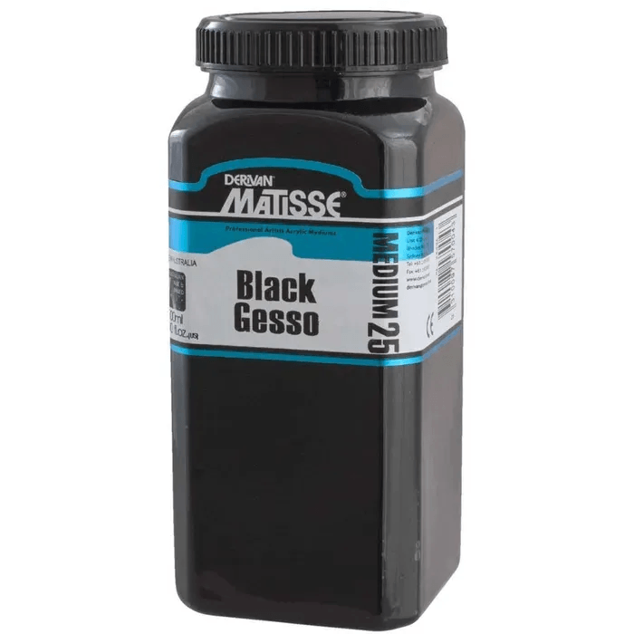 MATISSE GROUNDS MATISSE 500ml Matisse MM25 Black Gesso