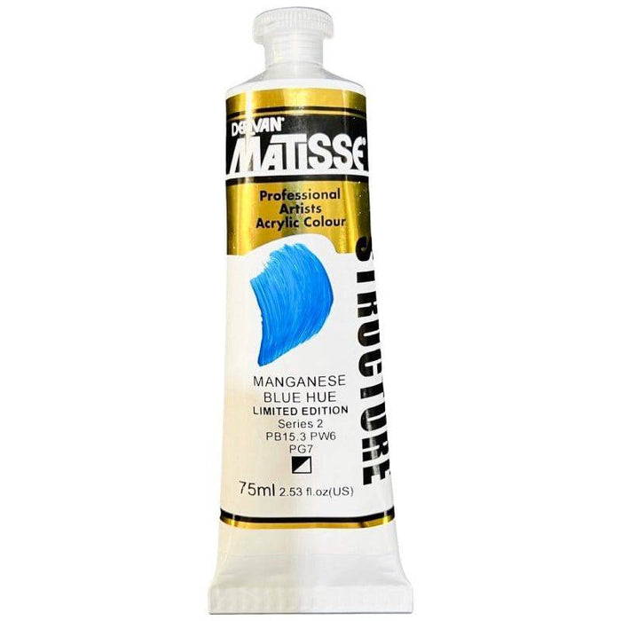 MATISSE STRUCTURE MATISSE 75ml Matisse STRUCTURE Manganese Blue Hue