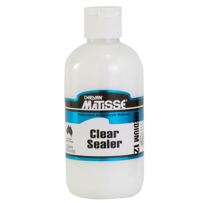 Matisse MM12 Clear Sealer - The Sydney Art Store