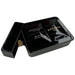 CHARVIN SETS CHARVIN Mini Black Charvin Watercolour Metal Pan Set 12 + Water Box + Linen Pouch