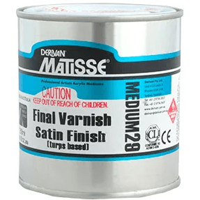 MATISSE VARNISH MATISSE 250ml MM29 Satin Varnish - Turps Based