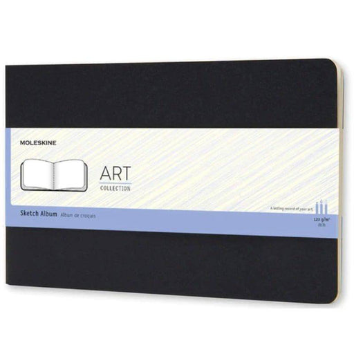 MOLESKINE 210x130mm (120gsm) Black Cover Moleskine Art Collection Sketch Album