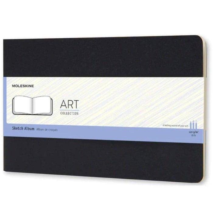 MOLESKINE 210x130mm (120gsm) Black Cover Moleskine Art Collection Sketch Album