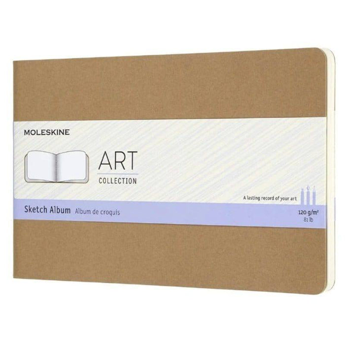 MOLESKINE 210x130mm (120gsm) Tan Cover - Discontinued Moleskine Art Collection Sketch Album