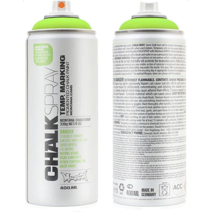 CH6050 Montana Cans Chalk Spray Green 400ml