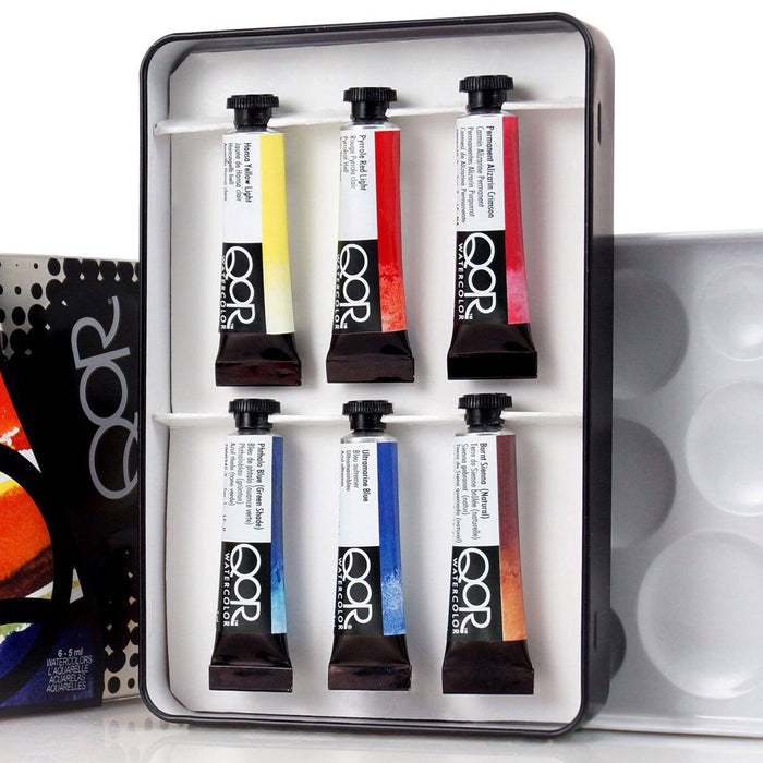 Qor Watercolour Introductory 6 Set 5ml