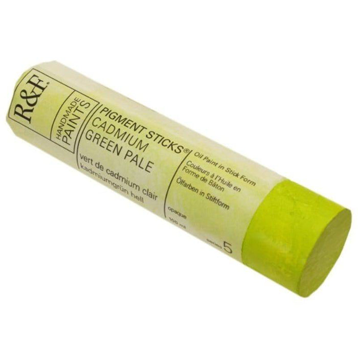 R&F Oil Sticks Cadmium Green Pale