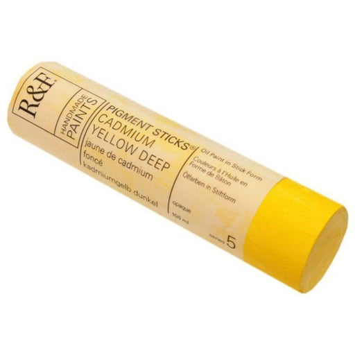 R&F Oil Sticks Cadmium Yellow Deep - The Sydney Art Store