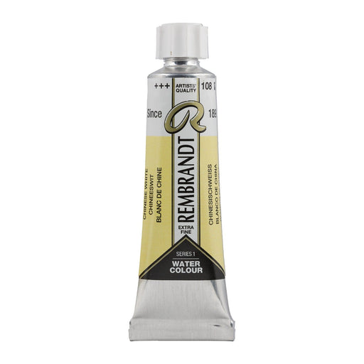 REMBRANDT WATERCOLOURS REMBRANDT WATERCOLOURS Rembrandt Watercolour 10ml - 108 - Chinese White