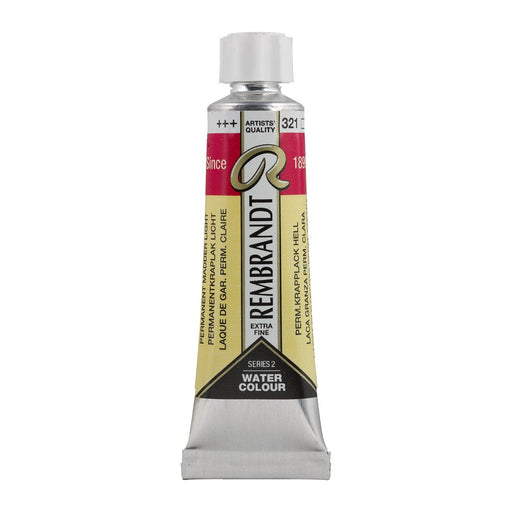 REMBRANDT WATERCOLOURS REMBRANDT WATERCOLOURS Rembrandt Watercolour 10ml - 321 - Permanent Madder Light