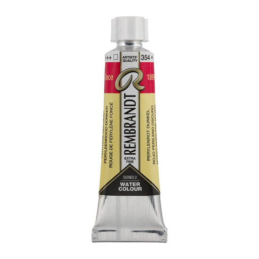 REMBRANDT WATERCOLOURS REMBRANDT WATERCOLOURS Rembrandt Watercolour 10ml - 354 - Perylene Red Deep